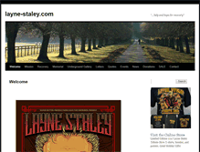 Tablet Screenshot of layne-staley.com